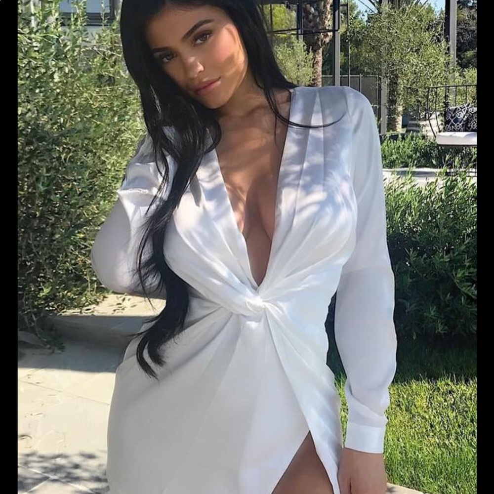A white dress